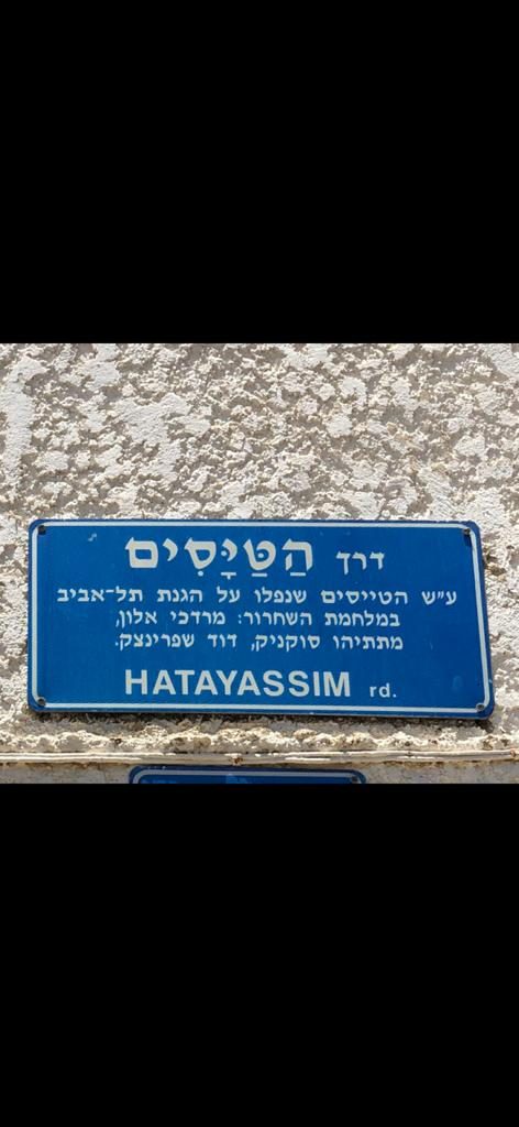 רחוב הטיסים ואנדרטת הטיסים סיפור של נערים ויוזמה בזמן שביתת המורים