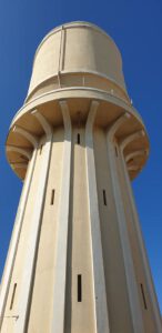 מגדל המים בשכונת עג'מי