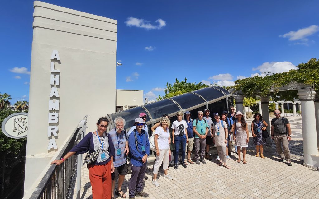 השתלמות מורי דרך של משרד התיירות בשדרות ירושלים יפו