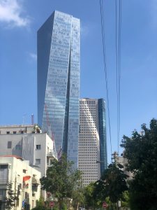סיור בשרונה תל אביב - מגדל עזריאלי שרונה