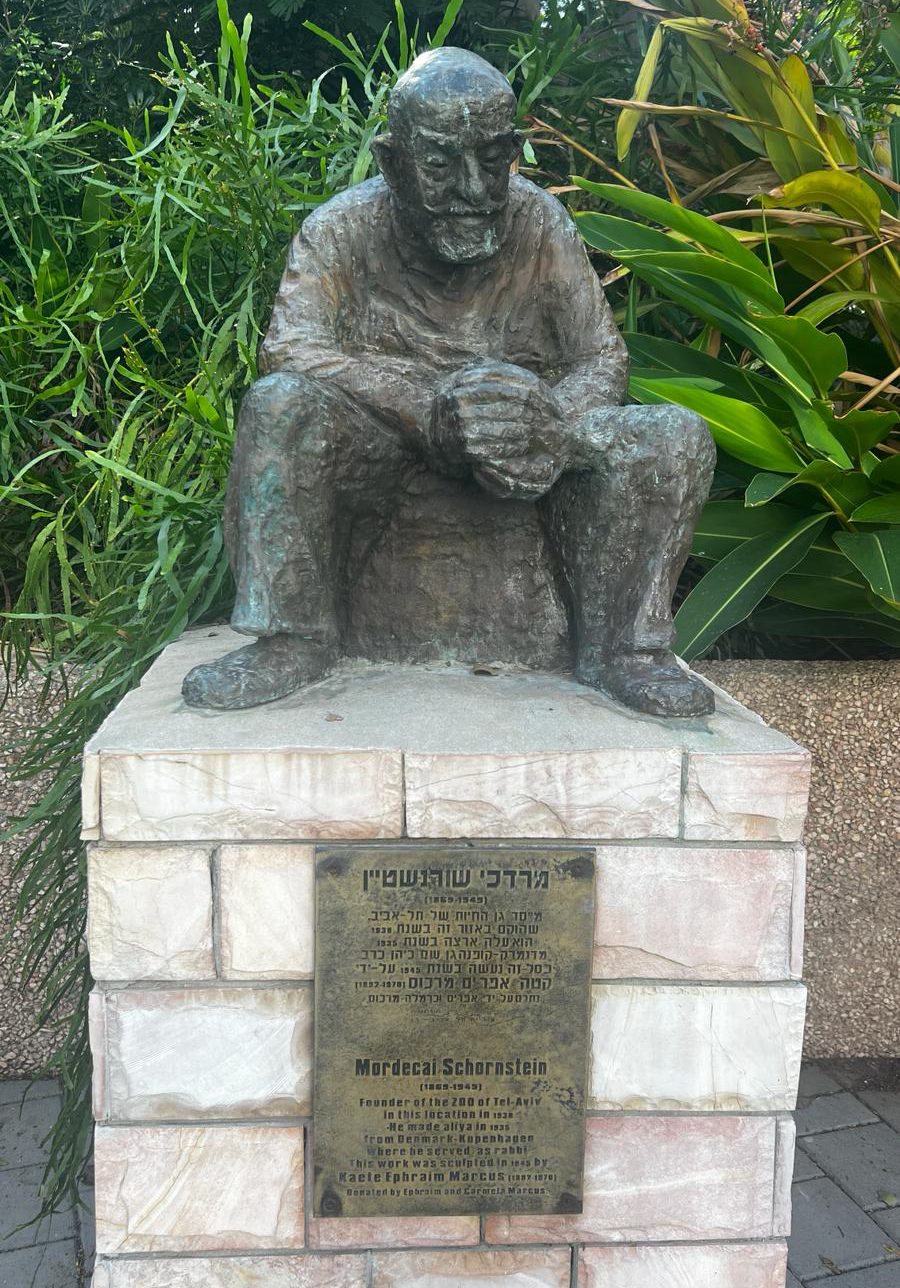 מרדכי שורנשטיין, מייסד גן החיות של תל אביב