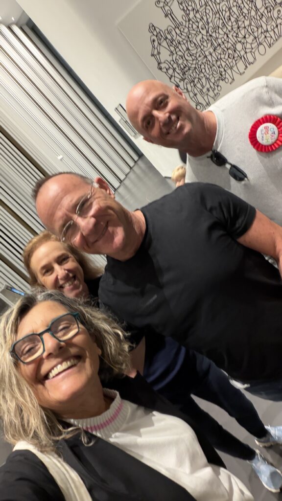 עם יואל ארד במגדלי TLV